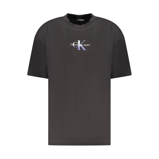 Calvin Klein Black Cotton Women's T-Shirt