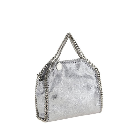 Stella McCartney Silver Polyester Shoulder Bag