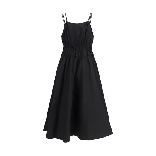 PINKO Black Cotton Casual Dress