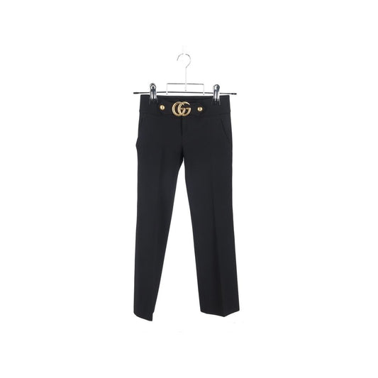 Gucci Black Viscose Dress Pants