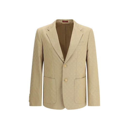 Gucci Beige Cotton Blazer