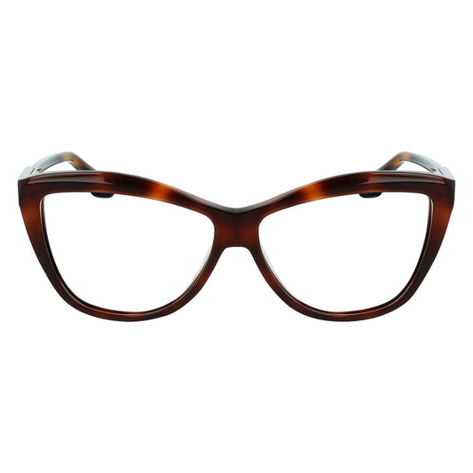 Victoria Beckham Brown Acetate Glasses (Frames)