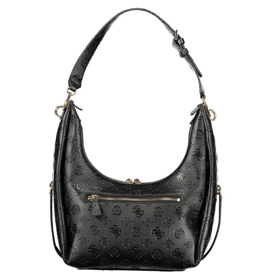 Guess Jeans Black Polyurethane Women's Handbag