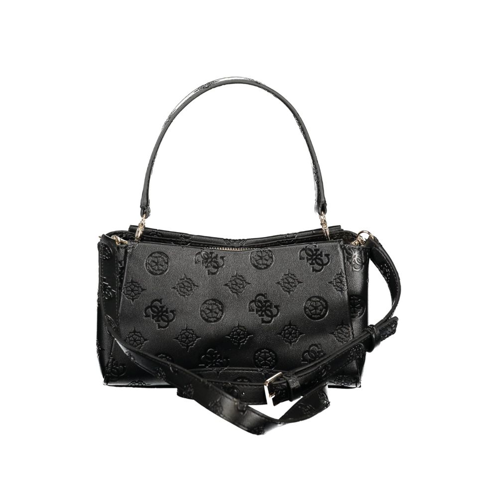 Guess Jeans Black Polyurethane Women's Handbag