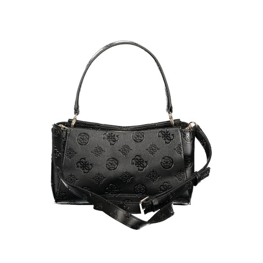 Guess Jeans Black Polyurethane Women's Handbag
