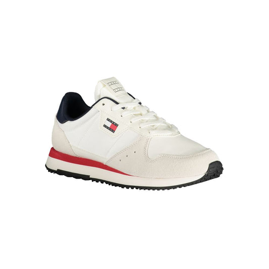 Tommy Hilfiger Bianco Leather Men Sneaker