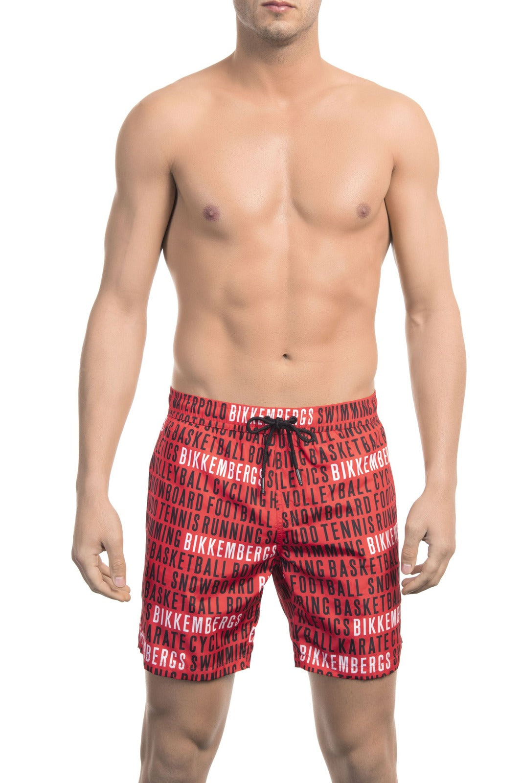 Bikkembergs Multicolor Polyester Swim Shorts