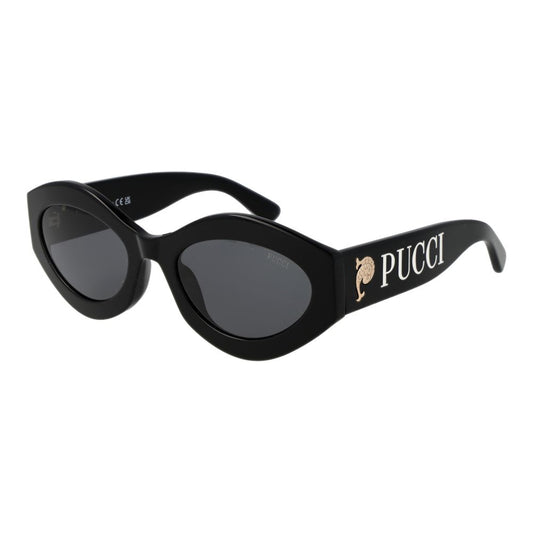 Emilio Pucci Black Acetate Sunglasses