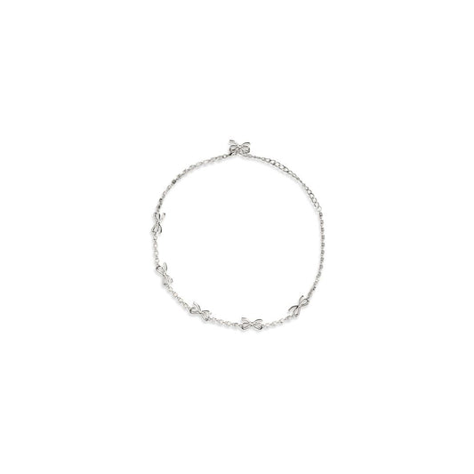 Self-Portrait Silver Brass Necklace