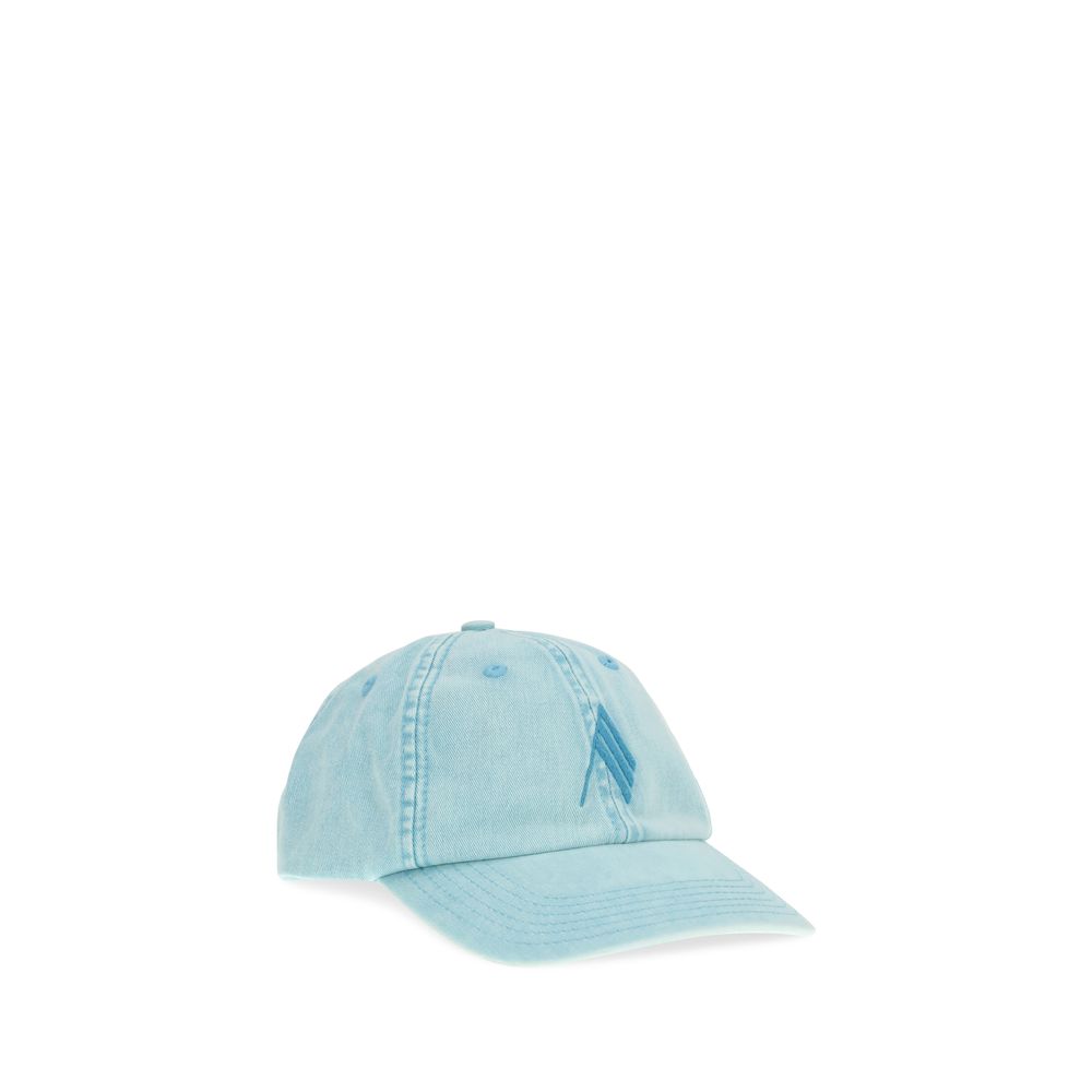 The Attico Blue Cotton Cap (Baseball Hat)