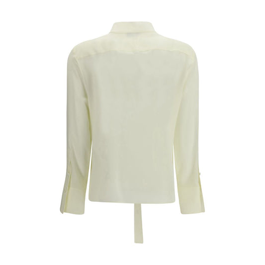 Alexander McQueen Bicolor Silk Shirt