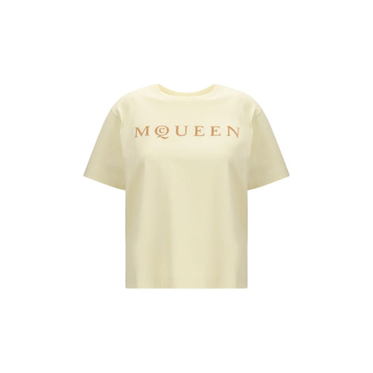 Alexander McQueen Bicolor Cotton T-Shirt