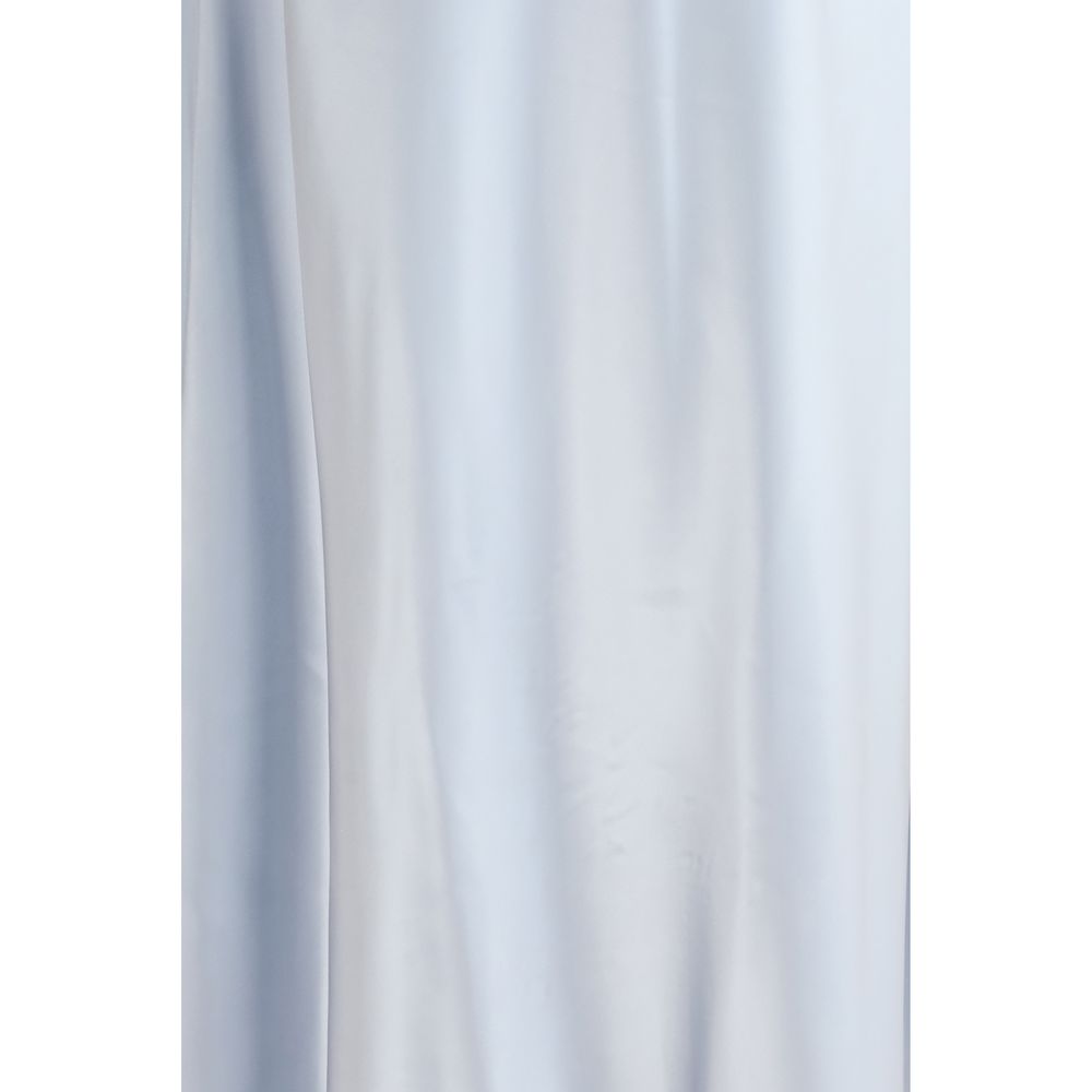 Fabiana Filippi Light Blue Viscose Long Skirt