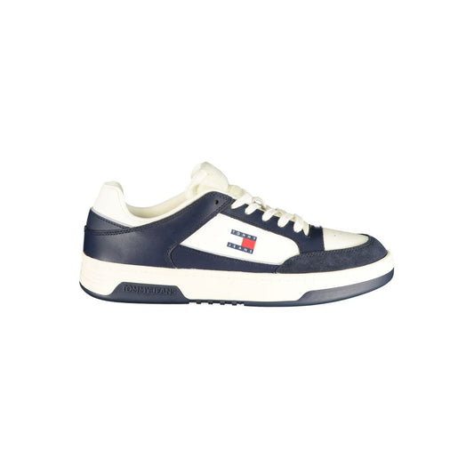 Tommy Hilfiger Bianco Polyurethane Men Sneaker
