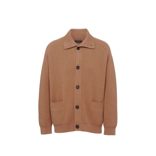 Prada Brown Cashmere Cardigan