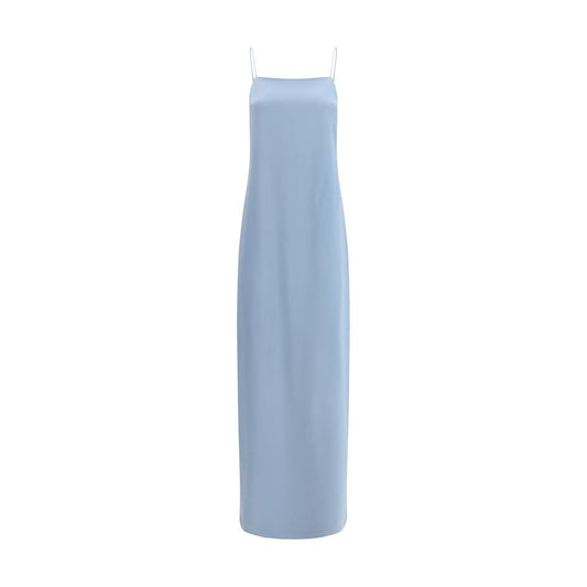 Di Stavnitser Light Blue Silk Long Dress