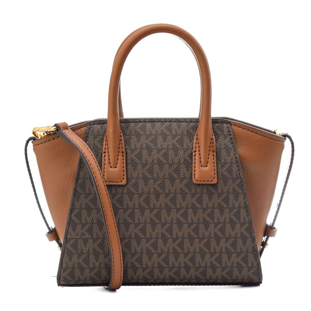 Michael Kors Brown Canvas Handbag
