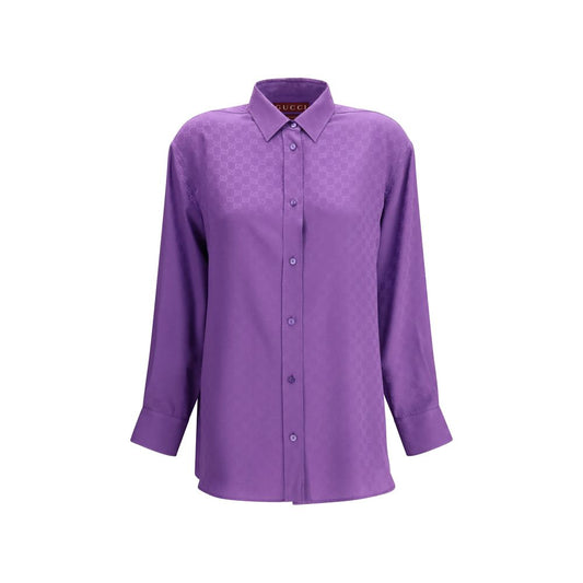 Gucci Multicolor Silk Dress Shirt