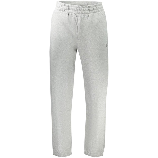 Calvin Klein Grigio Cotton Men Sport Trouser
