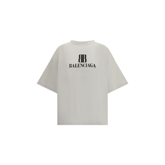 Balenciaga Gray Cotton T-Shirt - Qutton