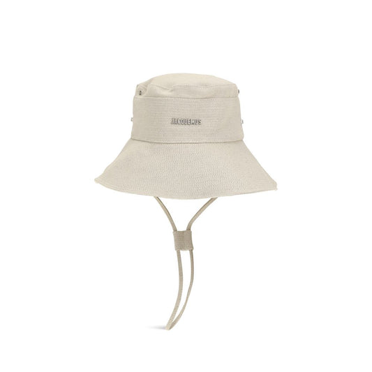 Jacquemus Beige Cotton Bucket Hat