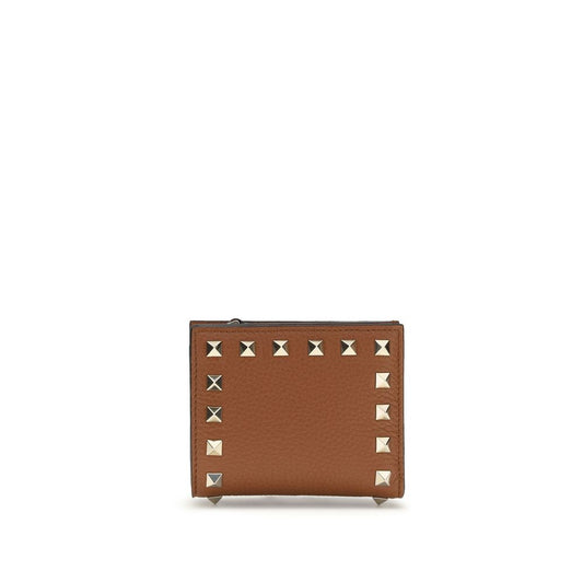 Valentino Garavani Brown Lamb Ovis Aries Aries Wallet