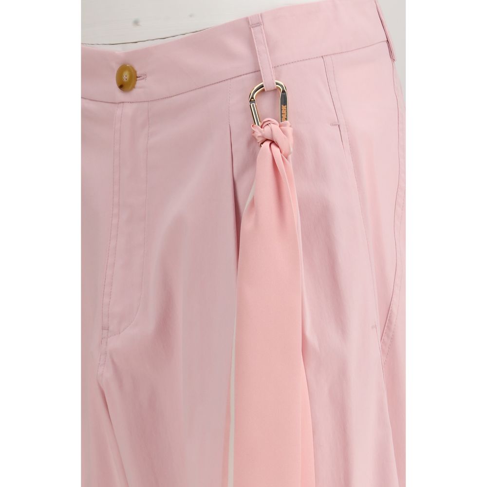 Darkpark Multicolor Cotton Casual Pants