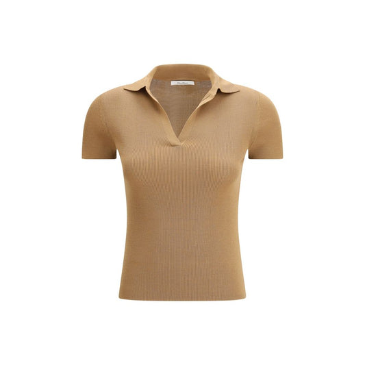 Max Mara Beige Fleece Wool Pattern Shirt