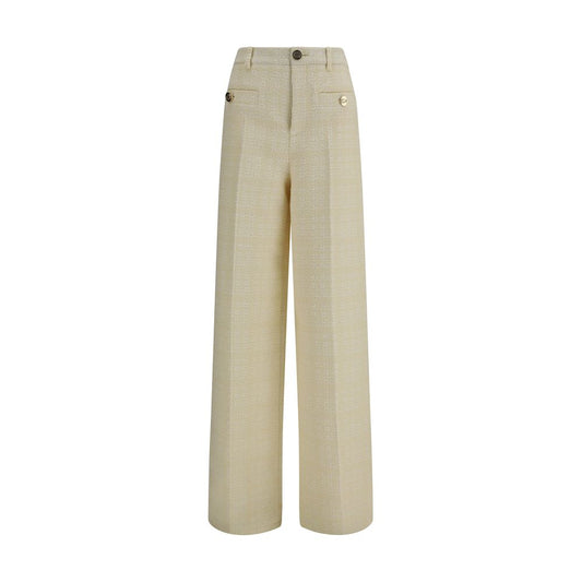 Gucci Beige Cotton Casual Pants - Qutton