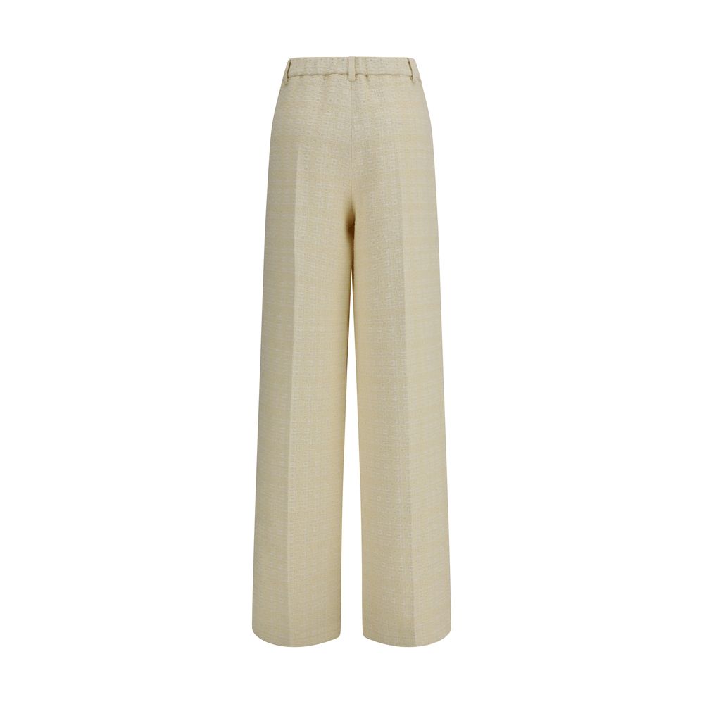 Gucci Beige Cotton Casual Pants - Qutton