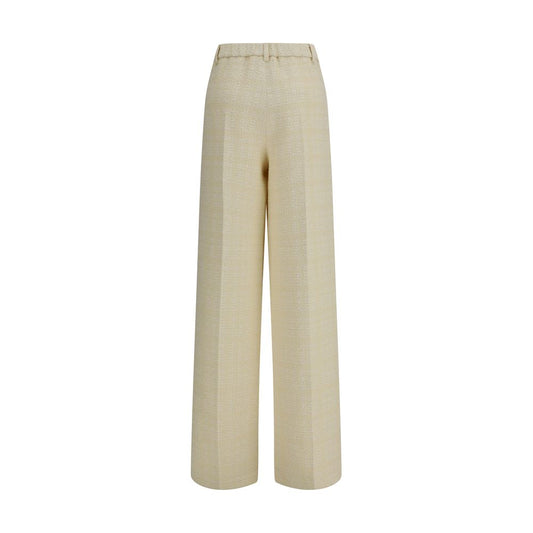Gucci Beige Cotton Casual Pants - Qutton
