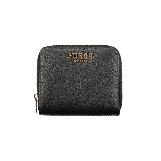 Guess Jeans Nero Poliuretano Women Wallet
