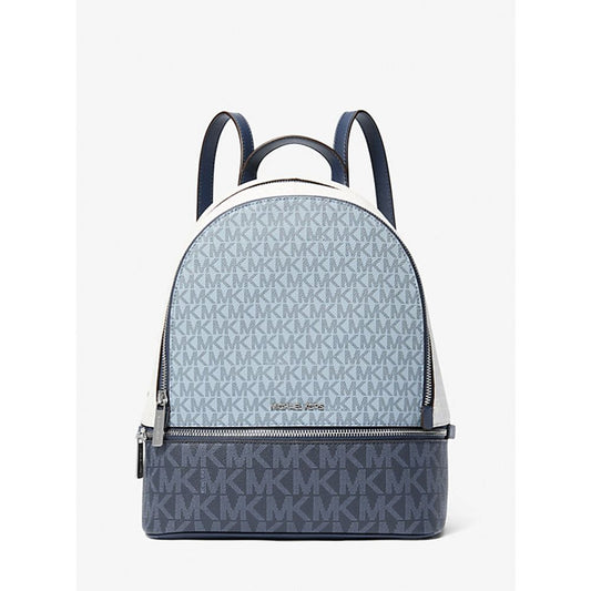 Michael Kors Blue Leather Backpack