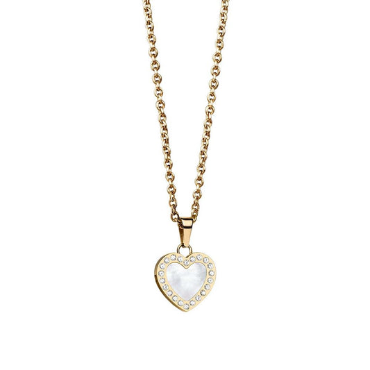 BERING Gold Stainless Steel Necklace