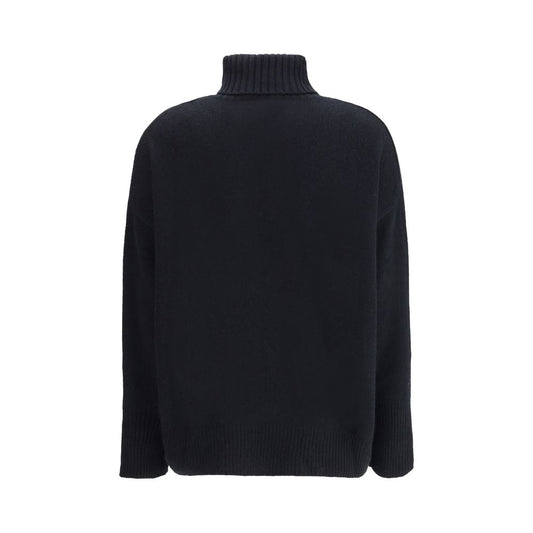 Allude Black Cashmere Sweater