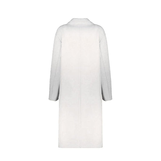 Herno White Wool Coat