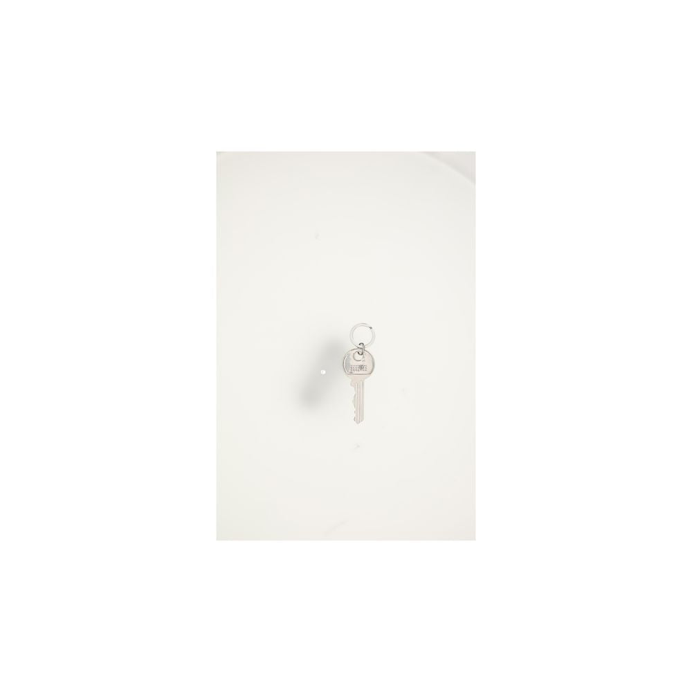 MM6 Silver Brass Keychain