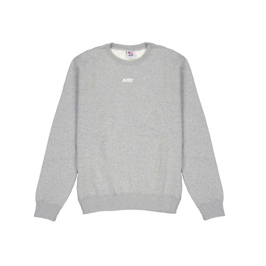 Autry Gray Cotton Sweatshirt