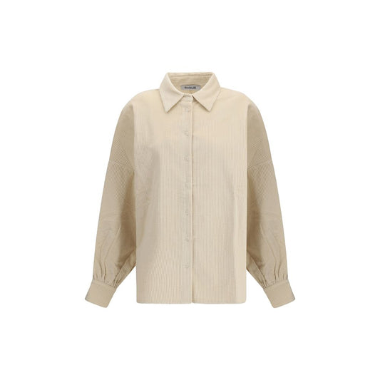 SOSUE Beige Cotton Blouse