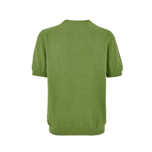 Gran Sasso Green Cotton T-Shirt