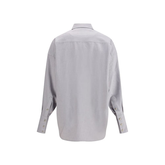 Darkpark Gray Polyester Shirt