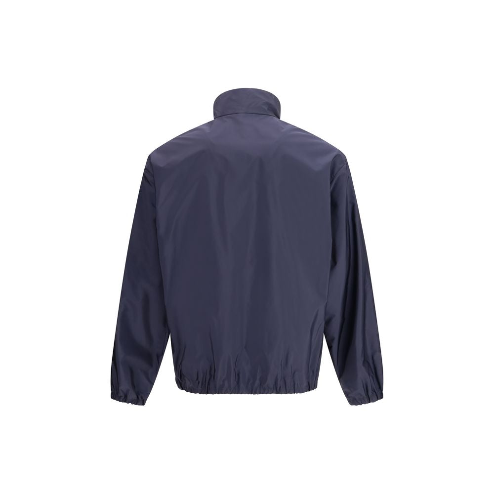 Prada Blue Recycled Polyamide Shell Jacket - Qutton