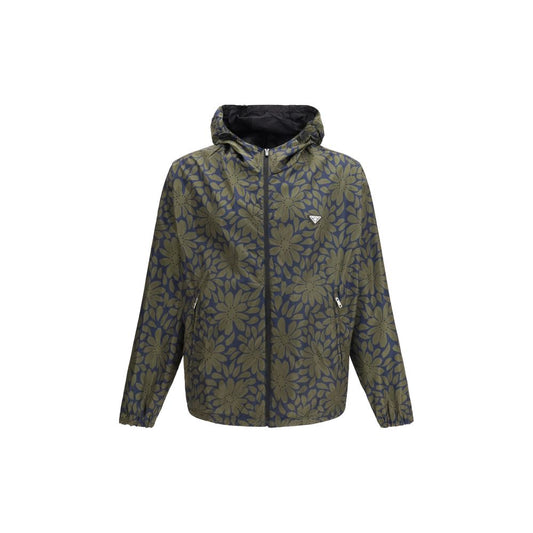Prada Black Recycled Polyamide Shell Jacket - Qutton