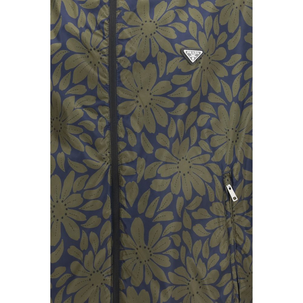 Prada Black Recycled Polyamide Shell Jacket - Qutton