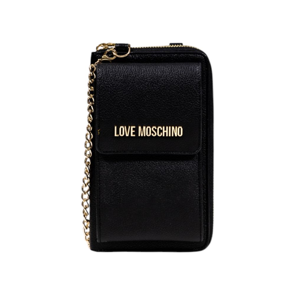 Love Moschino Black Polyethylene Wallet - Qutton