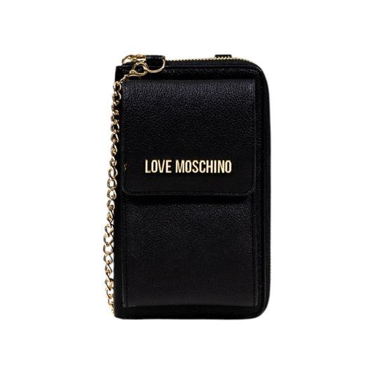 Love Moschino Black Polyethylene Wallet - Qutton