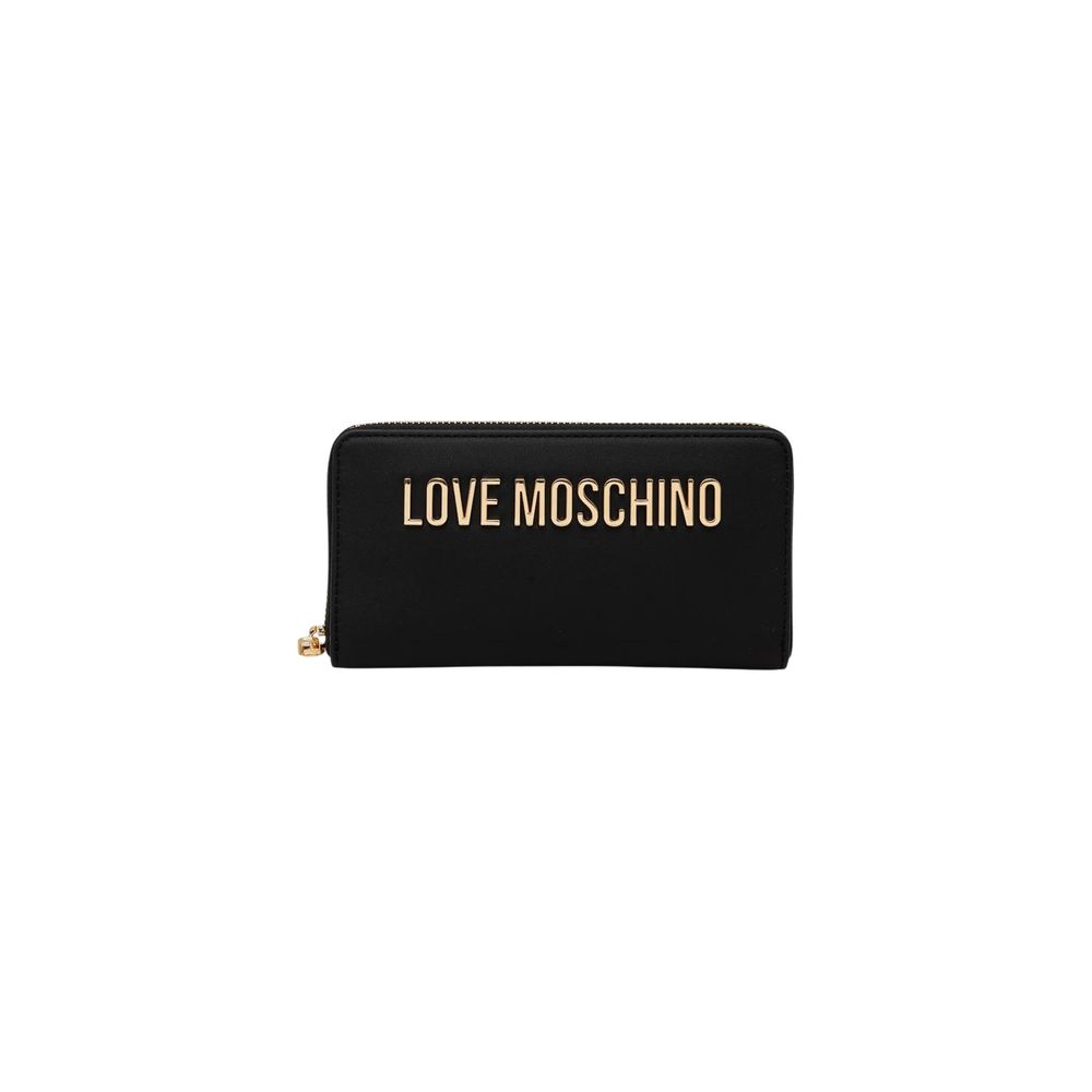 Love Moschino Black Polyethylene Wallet - Qutton