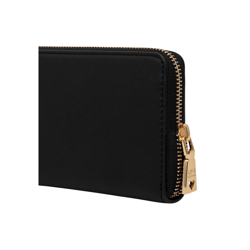 Love Moschino Black Polyethylene Wallet - Qutton