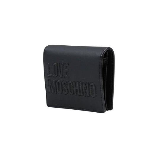 Love Moschino Black Polyethylene Wallet