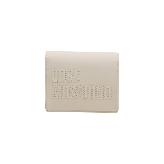 Love Moschino Beige Polyethylene Wallet